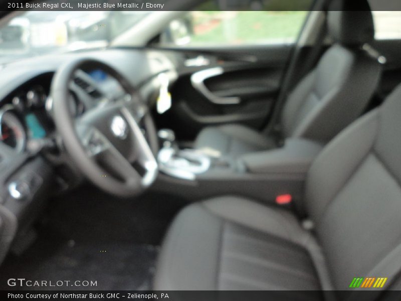 Majestic Blue Metallic / Ebony 2011 Buick Regal CXL
