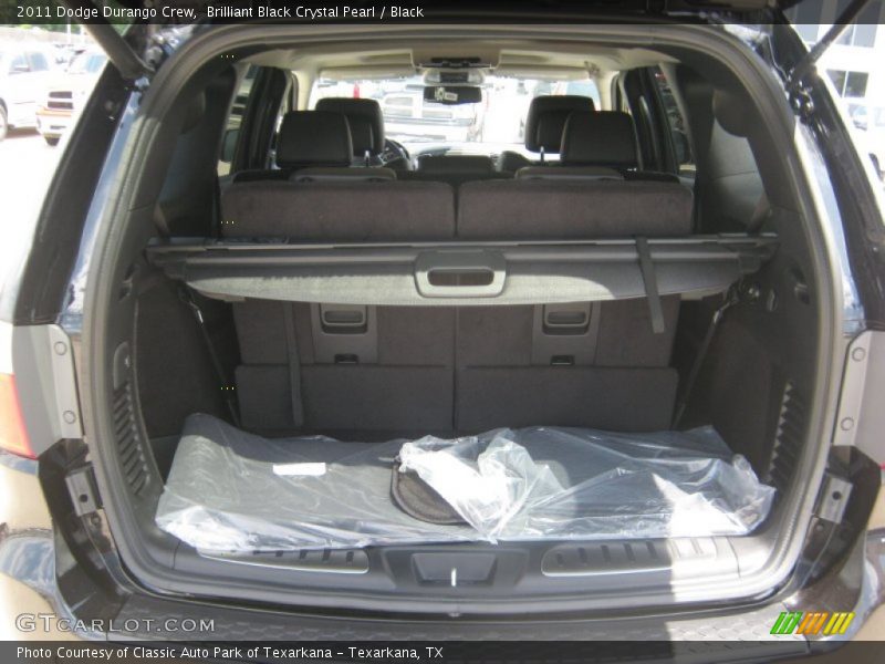 Brilliant Black Crystal Pearl / Black 2011 Dodge Durango Crew