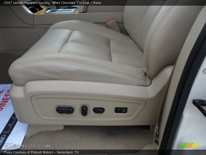 White Chocolate Tri-Coat / Stone 2007 Lincoln Navigator Luxury