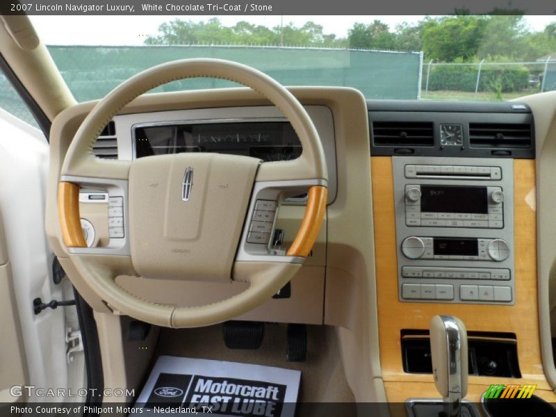 White Chocolate Tri-Coat / Stone 2007 Lincoln Navigator Luxury