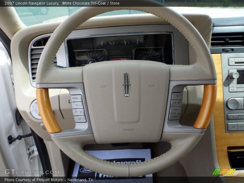 White Chocolate Tri-Coat / Stone 2007 Lincoln Navigator Luxury