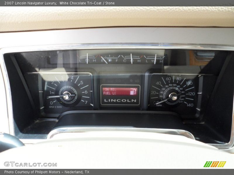 White Chocolate Tri-Coat / Stone 2007 Lincoln Navigator Luxury