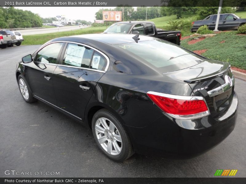 Carbon Black Metallic / Ebony 2011 Buick LaCrosse CXL