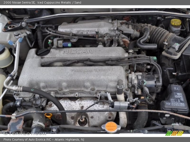  2000 Sentra SE Engine - 2.0 Liter DOHC 16-Valve 4 Cylinder