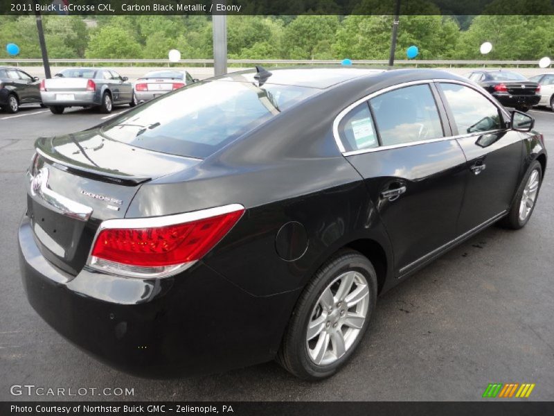 Carbon Black Metallic / Ebony 2011 Buick LaCrosse CXL