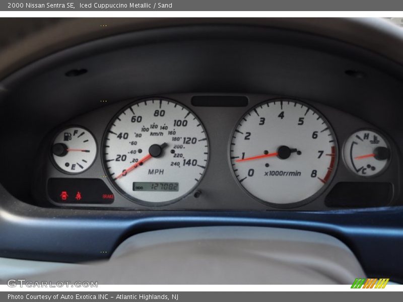  2000 Sentra SE SE Gauges