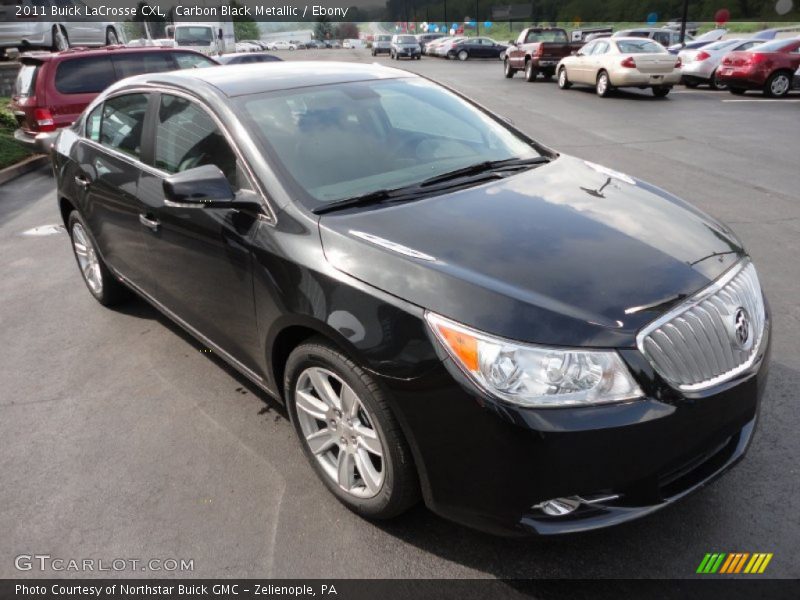 Carbon Black Metallic / Ebony 2011 Buick LaCrosse CXL