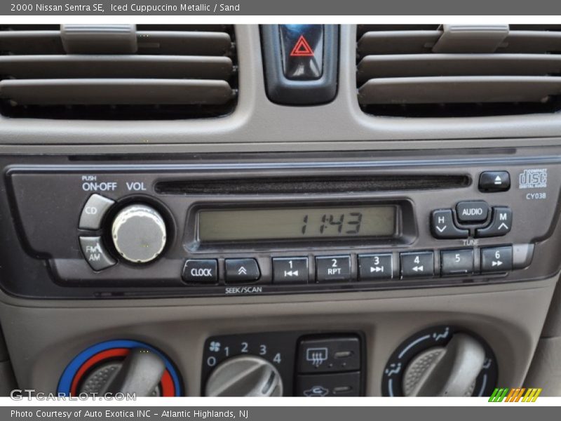 Controls of 2000 Sentra SE