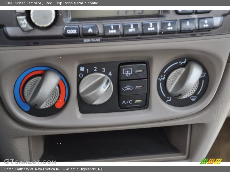 Controls of 2000 Sentra SE