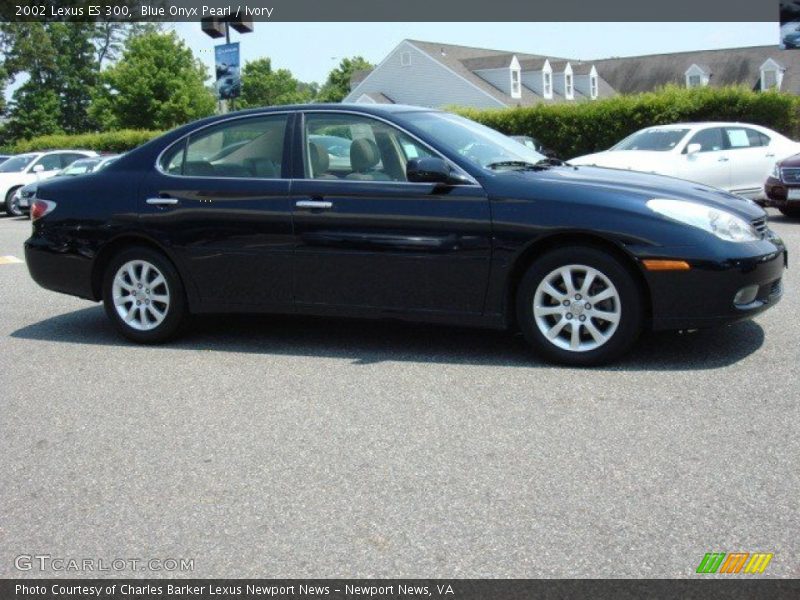 Blue Onyx Pearl / Ivory 2002 Lexus ES 300