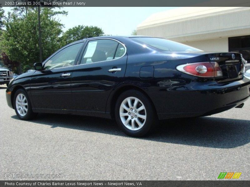 Blue Onyx Pearl / Ivory 2002 Lexus ES 300
