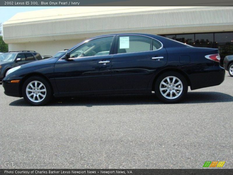 Blue Onyx Pearl / Ivory 2002 Lexus ES 300