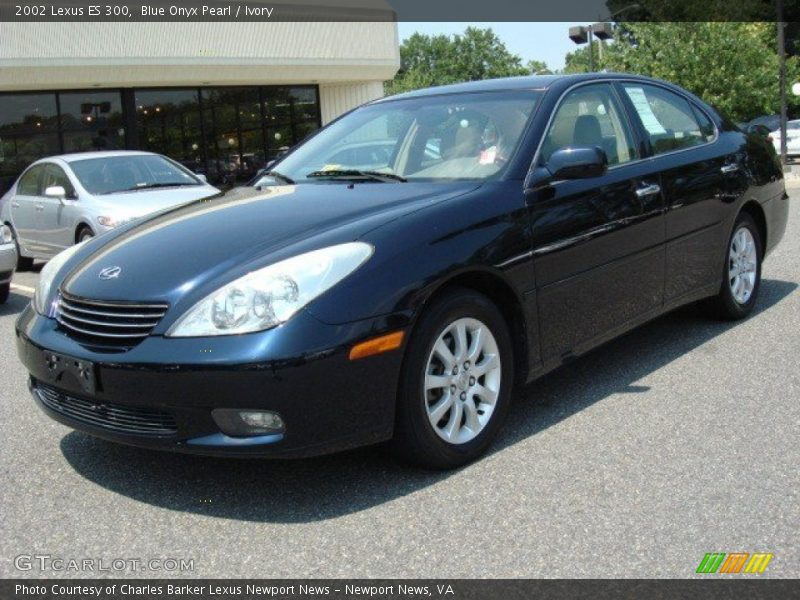 Blue Onyx Pearl / Ivory 2002 Lexus ES 300