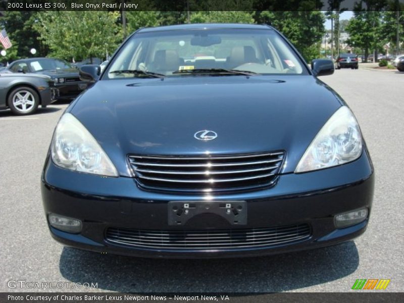 Blue Onyx Pearl / Ivory 2002 Lexus ES 300