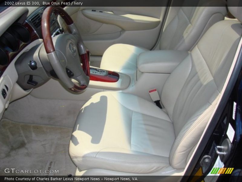 Blue Onyx Pearl / Ivory 2002 Lexus ES 300