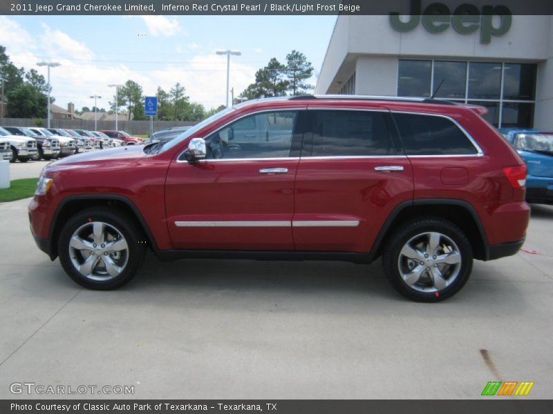  2011 Grand Cherokee Limited Inferno Red Crystal Pearl