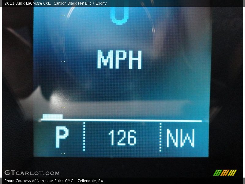 Carbon Black Metallic / Ebony 2011 Buick LaCrosse CXL