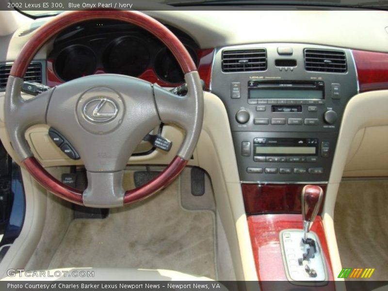 Blue Onyx Pearl / Ivory 2002 Lexus ES 300