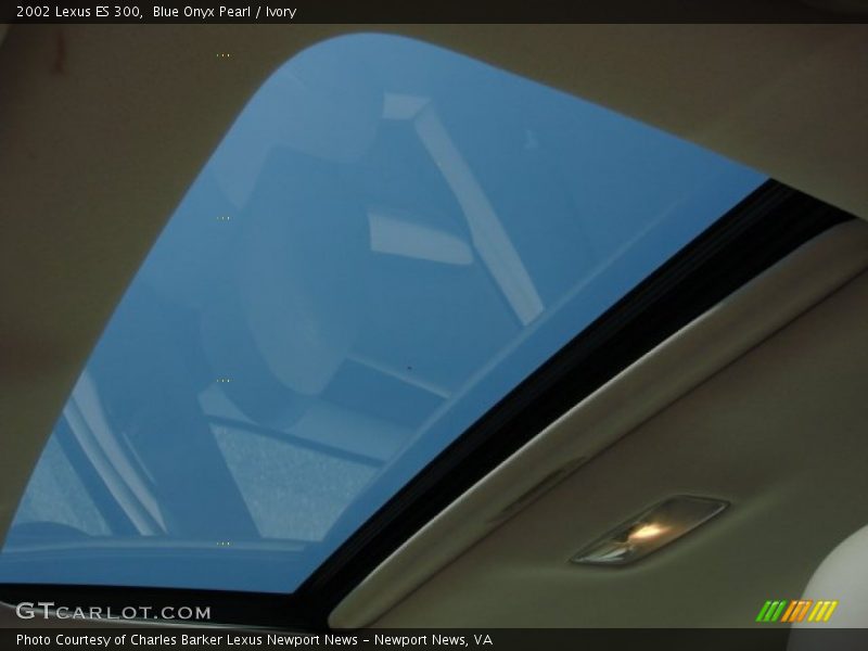 Blue Onyx Pearl / Ivory 2002 Lexus ES 300