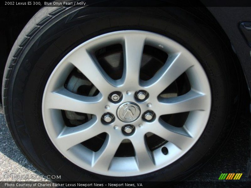 Blue Onyx Pearl / Ivory 2002 Lexus ES 300