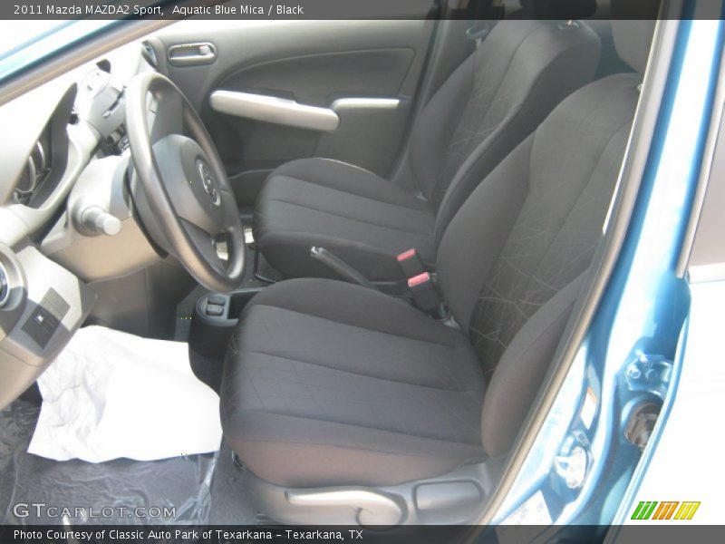Aquatic Blue Mica / Black 2011 Mazda MAZDA2 Sport
