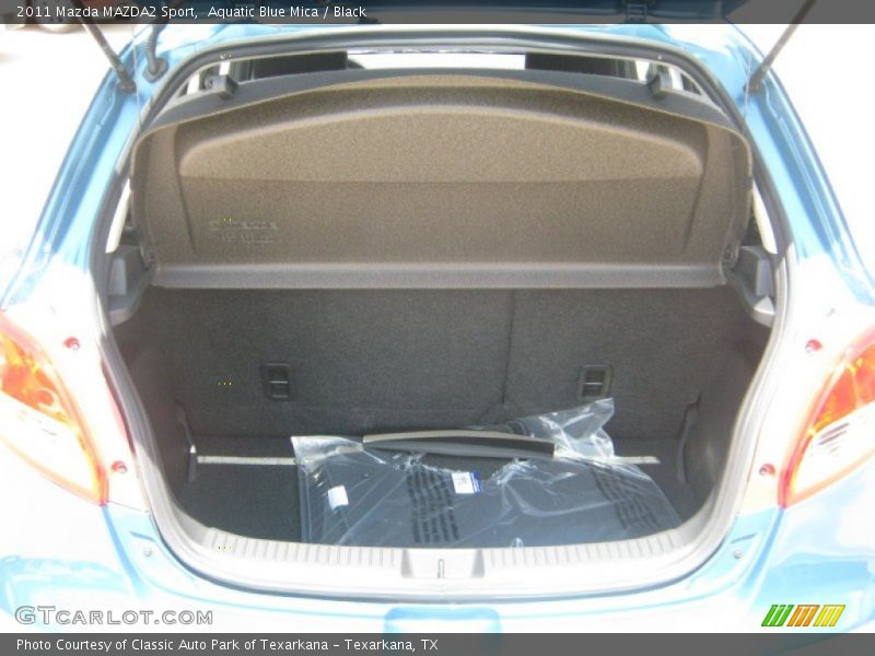 Aquatic Blue Mica / Black 2011 Mazda MAZDA2 Sport