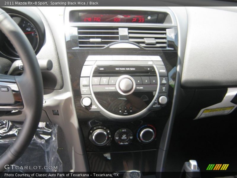 Controls of 2011 RX-8 Sport