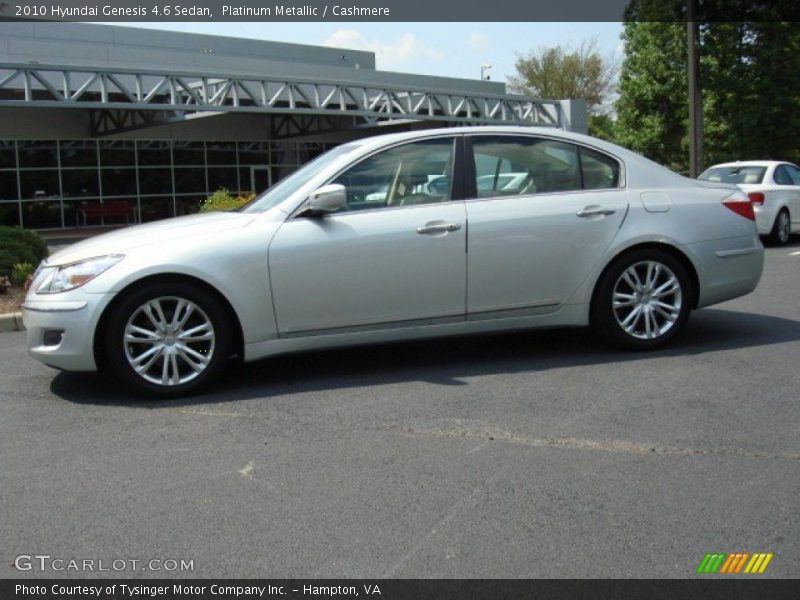  2010 Genesis 4.6 Sedan Platinum Metallic