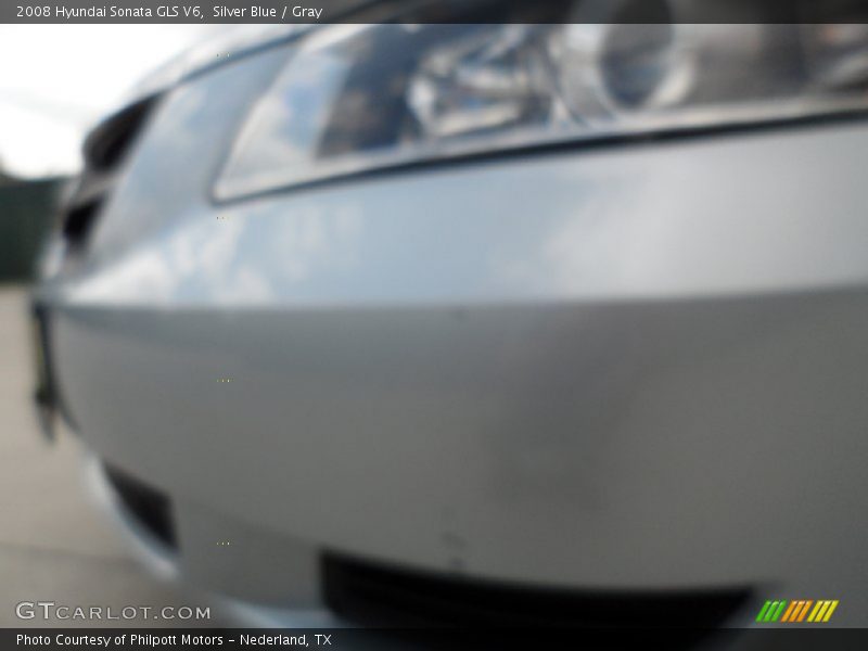 Silver Blue / Gray 2008 Hyundai Sonata GLS V6