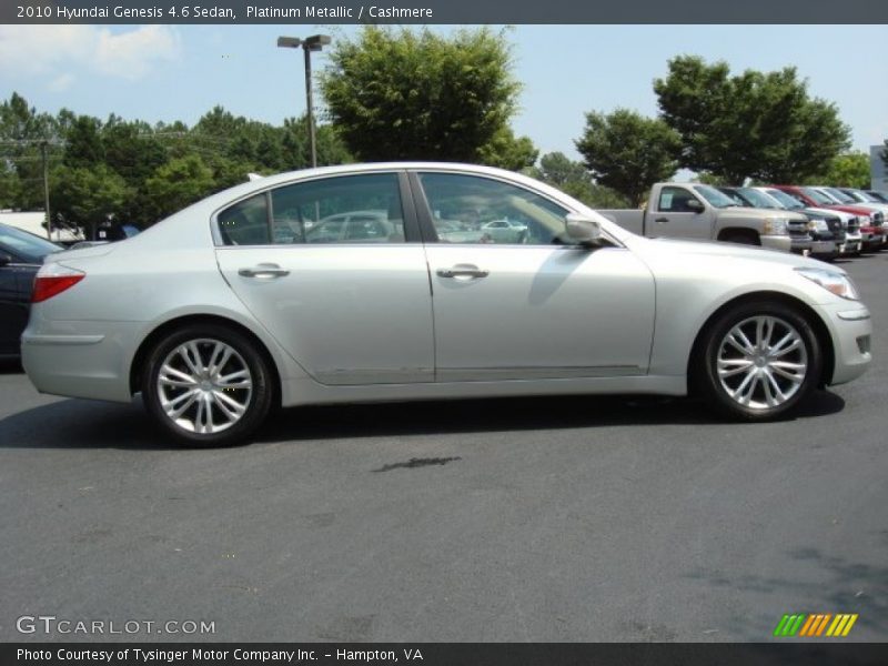  2010 Genesis 4.6 Sedan Platinum Metallic