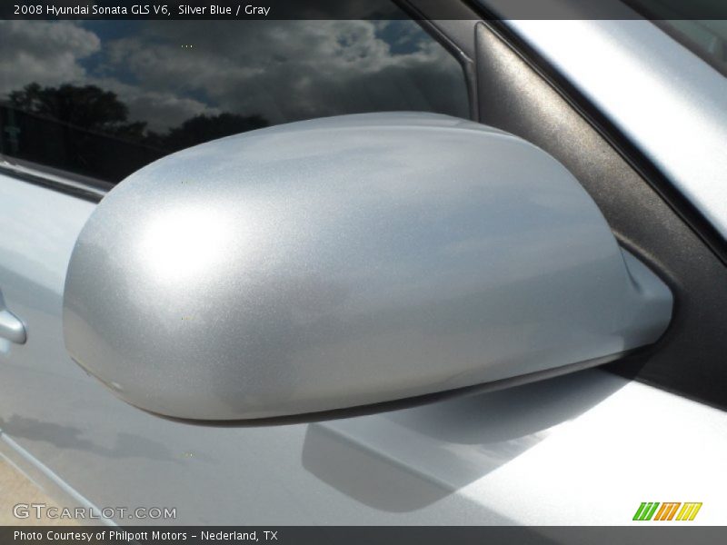 Silver Blue / Gray 2008 Hyundai Sonata GLS V6