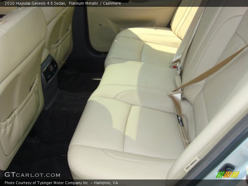 Platinum Metallic / Cashmere 2010 Hyundai Genesis 4.6 Sedan