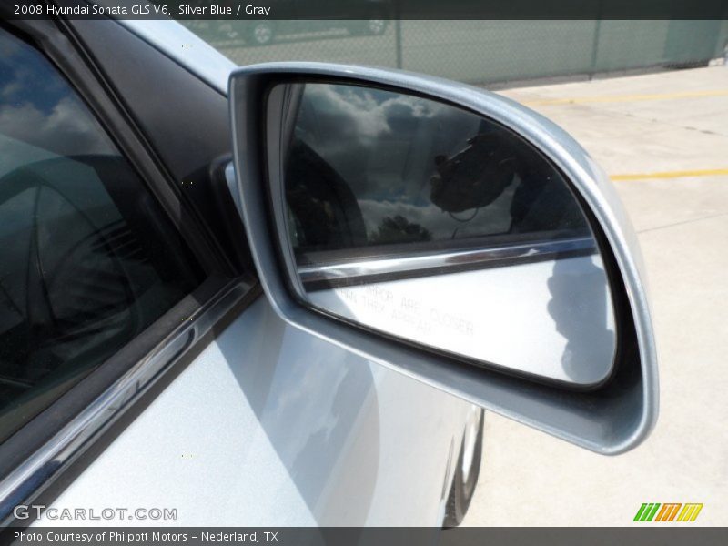 Silver Blue / Gray 2008 Hyundai Sonata GLS V6