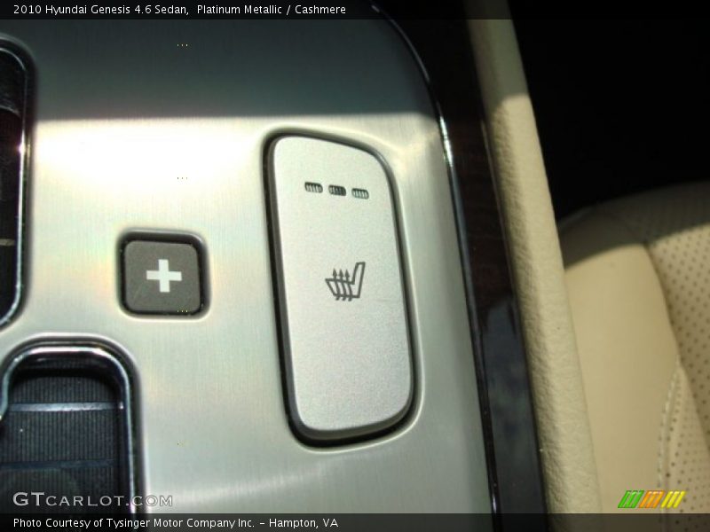 Platinum Metallic / Cashmere 2010 Hyundai Genesis 4.6 Sedan