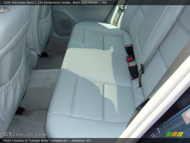 Black Opal Metallic / Ash 2005 Mercedes-Benz C 230 Kompressor Sedan