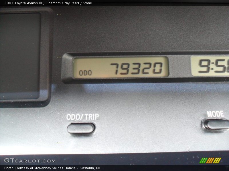 Phantom Gray Pearl / Stone 2003 Toyota Avalon XL