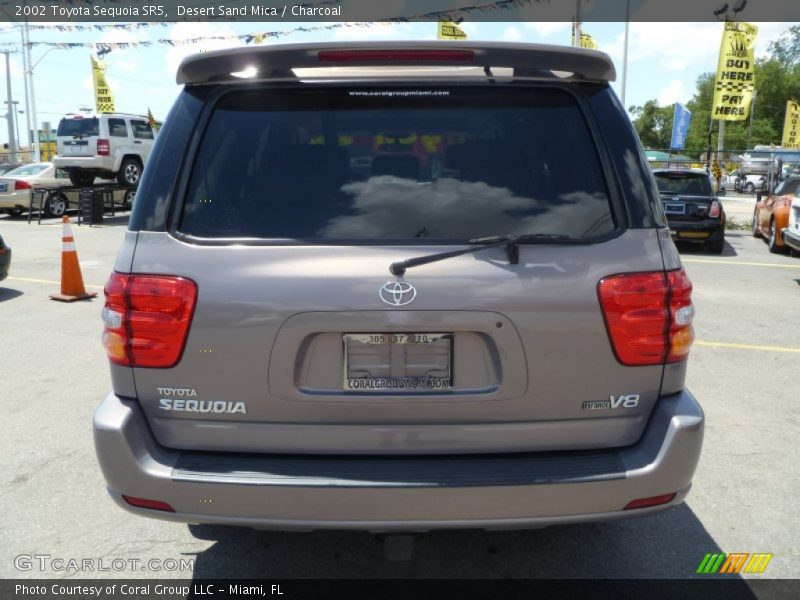 Desert Sand Mica / Charcoal 2002 Toyota Sequoia SR5