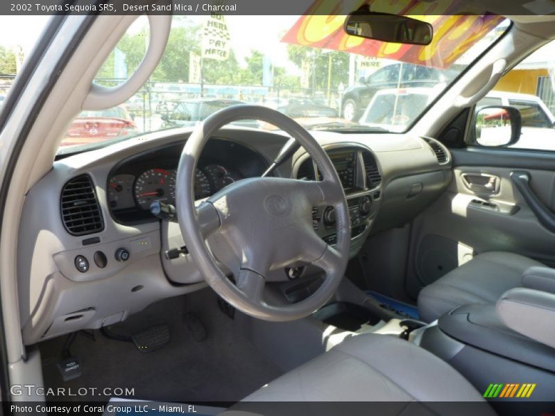 Desert Sand Mica / Charcoal 2002 Toyota Sequoia SR5