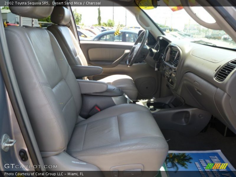 Desert Sand Mica / Charcoal 2002 Toyota Sequoia SR5