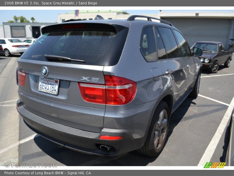 Space Grey Metallic / Sand Beige 2008 BMW X5 3.0si