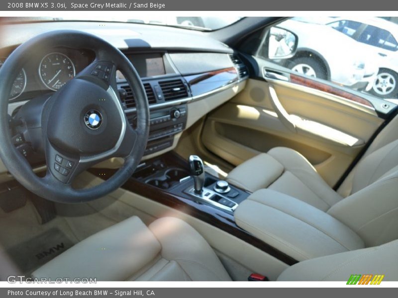 Space Grey Metallic / Sand Beige 2008 BMW X5 3.0si