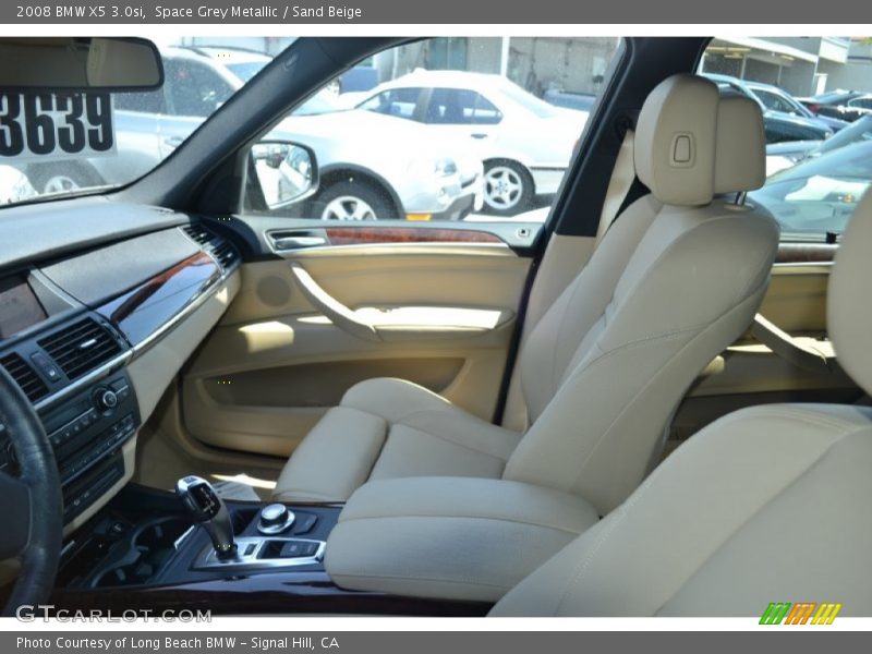 Space Grey Metallic / Sand Beige 2008 BMW X5 3.0si