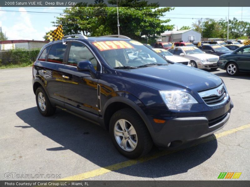 Deep Blue / Gray 2008 Saturn VUE XE