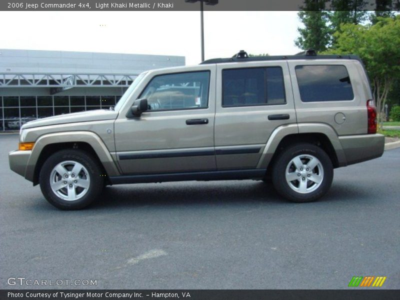 Light Khaki Metallic / Khaki 2006 Jeep Commander 4x4