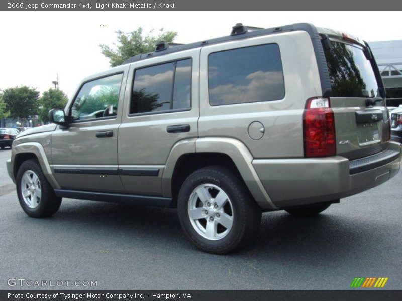 Light Khaki Metallic / Khaki 2006 Jeep Commander 4x4