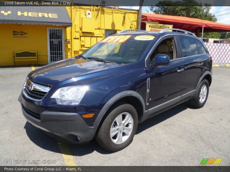 Deep Blue / Gray 2008 Saturn VUE XE