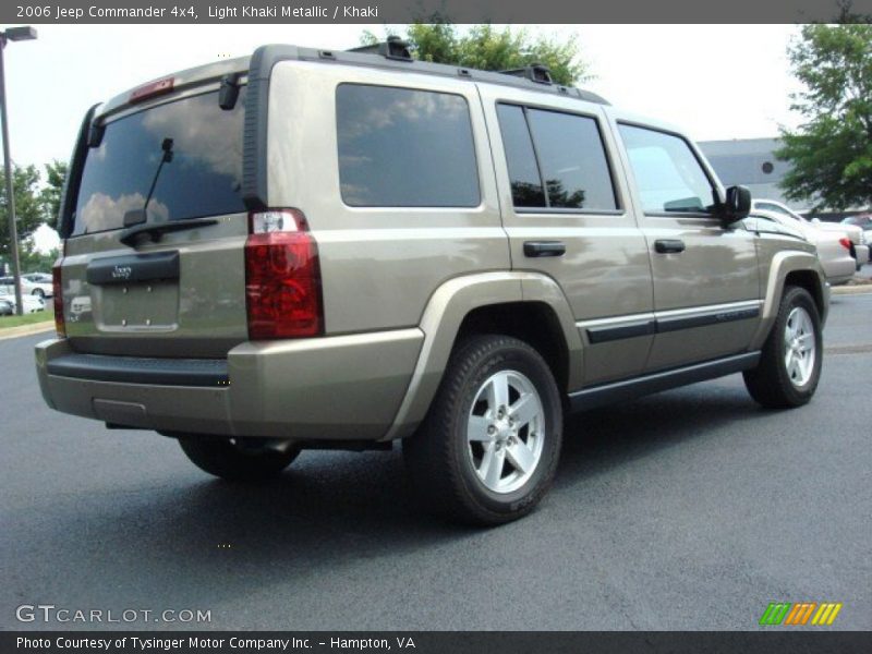Light Khaki Metallic / Khaki 2006 Jeep Commander 4x4