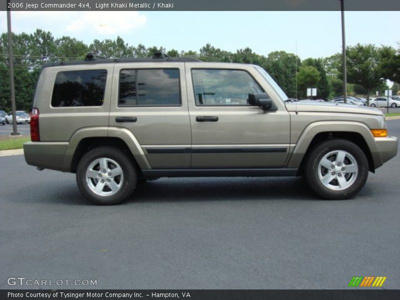 Light Khaki Metallic / Khaki 2006 Jeep Commander 4x4