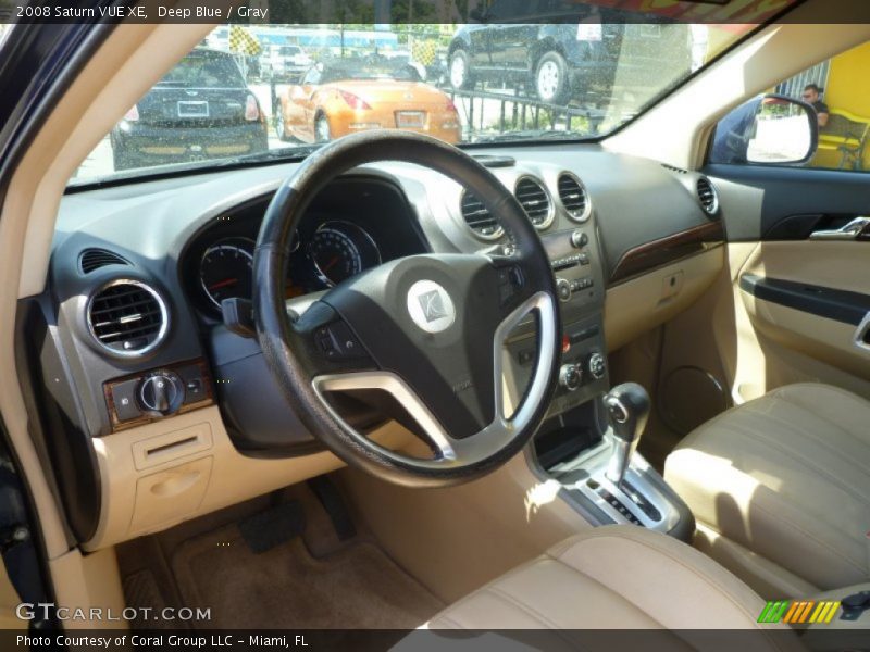 Deep Blue / Gray 2008 Saturn VUE XE