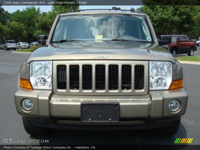 Light Khaki Metallic / Khaki 2006 Jeep Commander 4x4